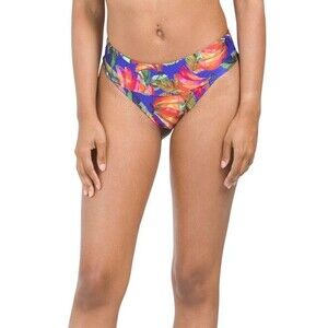 Farm Rio Cheeky Bikini Bottom, Banana Mix Tropical Theme, Size XS, New